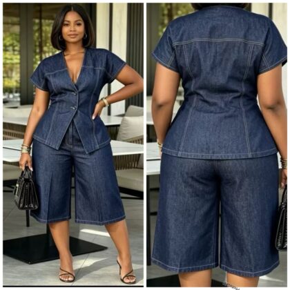 Luxury Denim 2pcs Sets